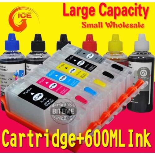 For Canon TS8040 TS9040 MG7740 MG 7740 TS 8040 TS 9040 Refill Ink Kit ink cartridge PIxma printer Ink kit 600ML PGI470
