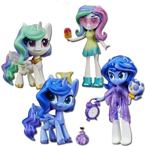 Hasbro Genuine My Little Pony E9103 Princess Luna Luxury Action Figure Model Girl Play House Toys Kids Educational Toy
