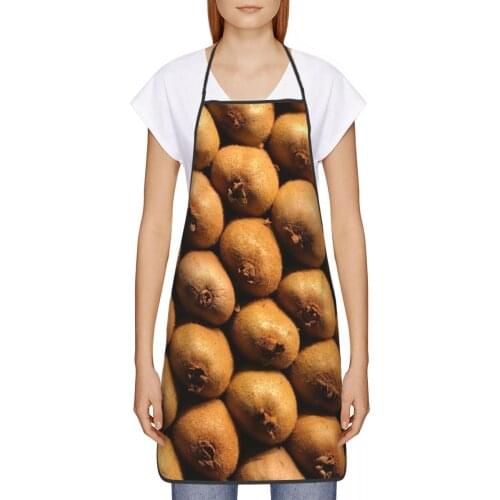 Fruit (16) Kitchen oil resistant wreath Ribs kitchen apron women Man For Cooking accessories 72*52cm