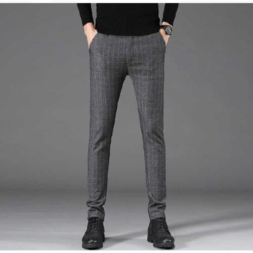 Мужские брюки в клетку HCXY China At AliExpress