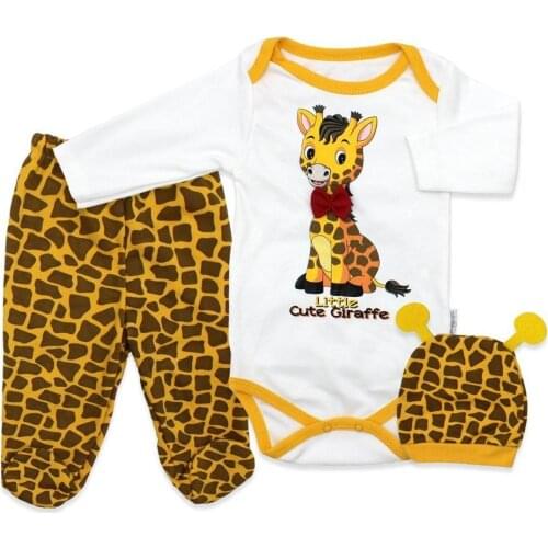 Red Papyonlu Giraffe Dented 3'lü Suit