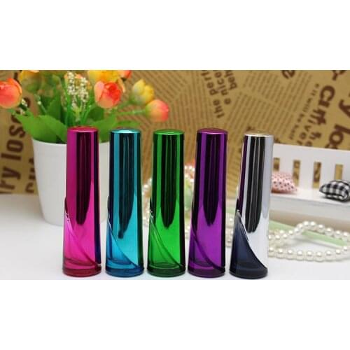 Refillable 20ML Colored Glass Perfume Spray Bottle Empty Beautiful Perfume Bottles 2PCS/LOT