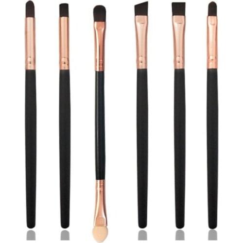 6PCS/1Set fundamental set makeup brush Cosmetic Makeup Brush Lip Makeup Brush Eyeshadow Brush hot Sale
