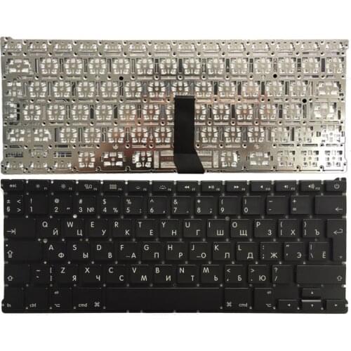 NEW Russian Keyboard For Macbook Air 13" A1466 A1369 RU Laptop keyboard MD231 MD232 MC503 MC504 2011-15 Years