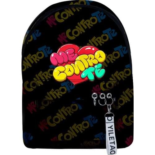 2021 New Casual Me contro Te backpack Schoolbag Men/Women Shoulder Travel Bag Print Hip Hop Teenage Girls bag
