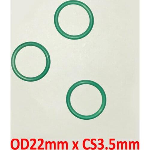 OD22mm x CS3.5mm FKM rubber seal o ring gasket