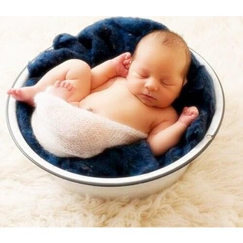 Newborn Baby Girl Boy Photo Shoot Mohair Wraps Props Infant Unisex Tiny Baby Birthday Photography Props Accessorie Clothes