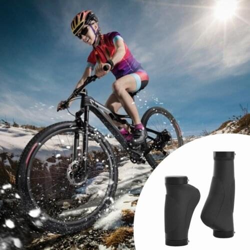 TPR Rubber Bike Handlebar Covers Lightweight Ergonomic Skidproof Riding Accessories For Road Bicycles MTB Electric Vehicles