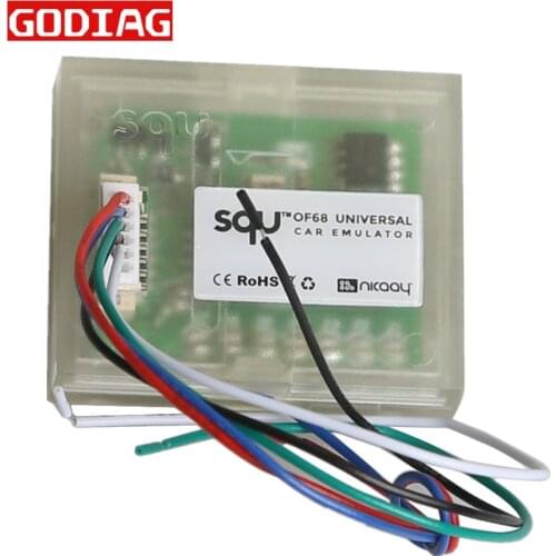 SQU OF68 Universal Car Emulator SQU OF68 Car Emulator Signal Reset Immo Programs Place ESL Diagnostic Seat Occupancy Sensor Tool