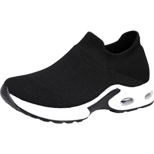 Plus Size Summer Air Cushion Sock Sneakers Women 2020 Womens Running Shoes Sport Women Sneakers Women Sports Black Gym GMB-0518
