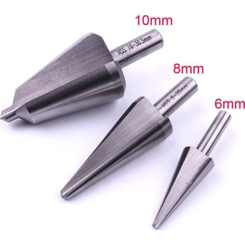 1pcs HSS Taper Drill Bit Umbrella Hole Bit 8mm Shank Set Cone Cutter 5MM to 20MM