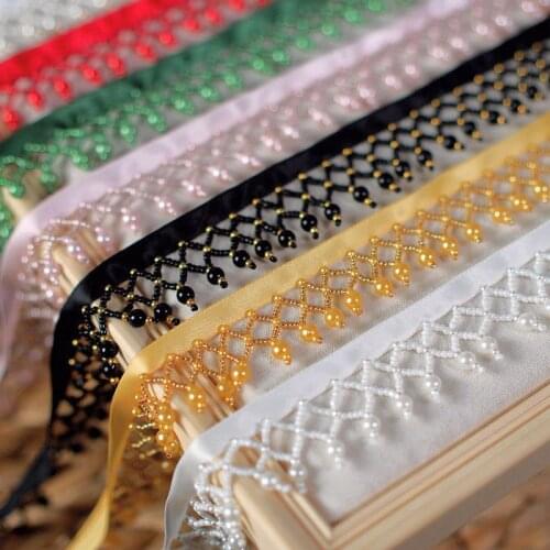 1meter New color gold beads handmade beading, pearl bubbles, tassels ribbon lace clothing, home textiles, diy accessories