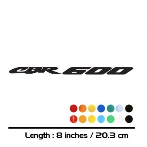 2 X New Sales motorcycle bike Fuel tank Wheels Fairing notebook Luggage helmet MOTO Sticker decals For HONDA CBR600