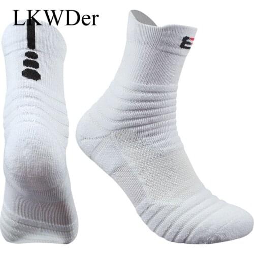 3 Pairs/lot High Quality Men Socks Thick Mens Socks Profession Thermal Towel Bottom Foot Wear Terry Combed Cotton Male Long Tube