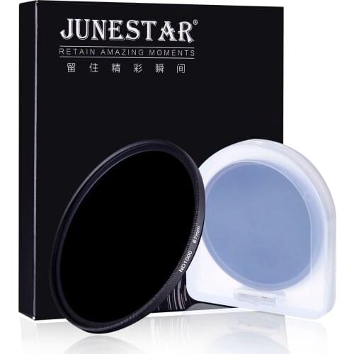 67mm 72mm 77mm 82mm ND Filter Neutral Density Optical Grade ND1000 ND 1000 Lens Filter For Canon Nikon Sony Camera