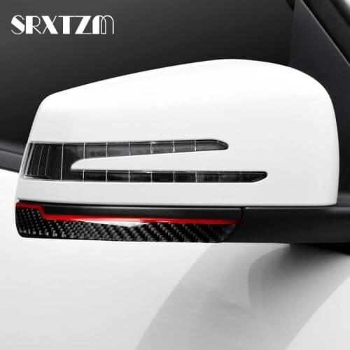 Car Rearview Mirror Anti-rub Strip Anti-collision Sticker Trim For Mercedes Benz A/B/C/E/G/R GLA GLE GLK CLS GLS CLASS W204 W212