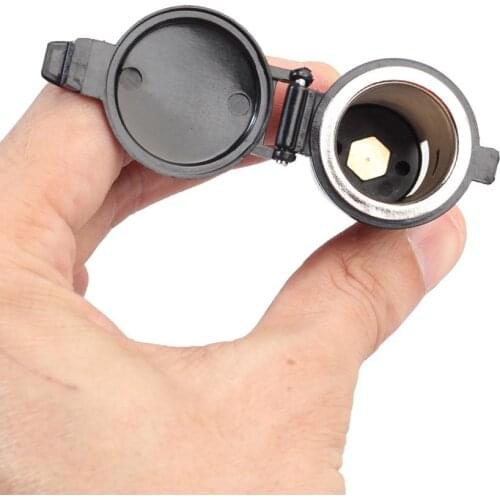 VODOOL Car Cigarette Lighter 12V Power Socket Replacement Auto Car Cigarette Lighter Base Seat Plug Outlet With Waterproof Cover