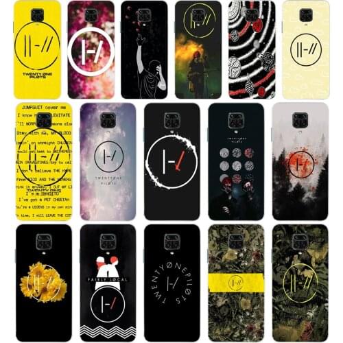 40 HyrCase Twenty One Pilots 21 gift Soft Silicone Tpu Cover phone Case for Xiaomi Redmi 9 9A Note 9 9 Pro MI 9 SE Lite case