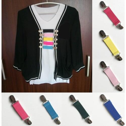 Metal Elastic Clips Non-Slip Garment Waistband Extender Clothes Clips Multifunction For Fixed Bed Sheet Sofa Goloves