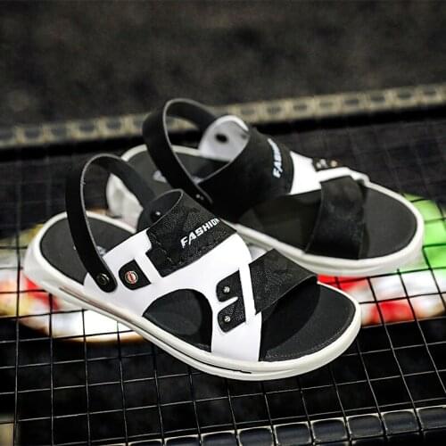 Men 39 s sandals casual leather 2019 summer beach man outdoor walking handmade split genuine shoe vietnam shoes mens breathable