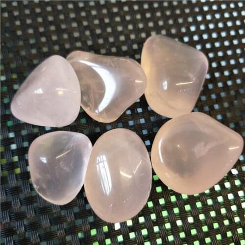 100G ICE PINK natural stones and crystals rose quartz crystal DIY chakra stones raw crystals HEALING stones