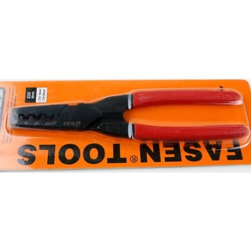 Germany style crimping tool for wire end terminals 10-35mm2 cable ferrules crimping pliers PZ10-35