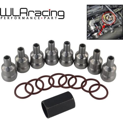WLR High Pressure Oil Rail Ball Tube Repair Kit with Tool & O-rings for Ford F-250/F-350 6.0L 03-10 Car Repair Tools WLR-FRR01