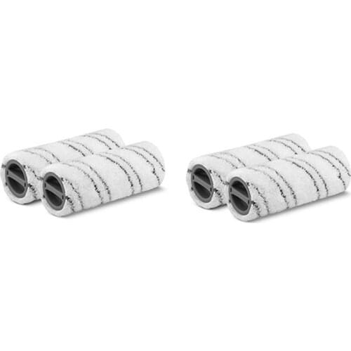 4Pcs Cleaner Roller Brush Main Brush for Karcher FC3 FC3D FC5 FC5D Cordless Vacuum Cleaner Cleaning Brush