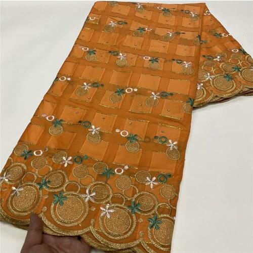 SJ Lace 2021 Dubai Style Embroidery African Lace Fabric Swiss Cotton Lace In Switzerland High Quality Voile Lace For Dress L2-24