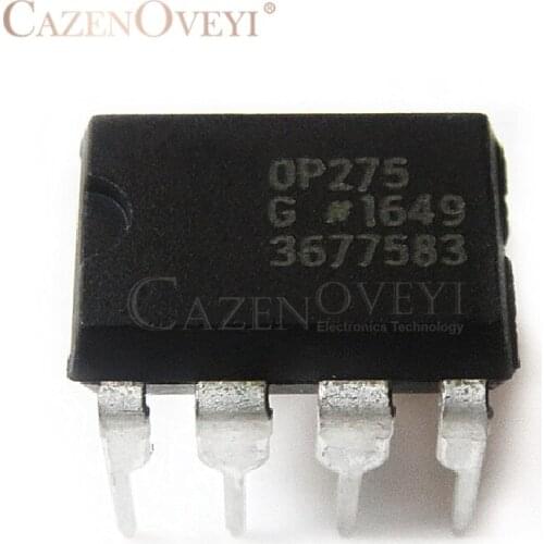 5pcs/lot OP275GP OP275G OP275 DIP-8 Fever Dual Op Amps New Original In Stock