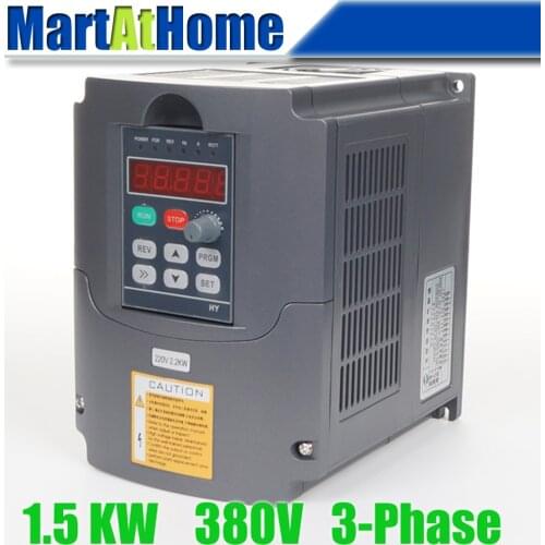 Free shipping 2HP 1.5kw 380V 4A Usual VFD Inverter Variable Frequency Drive Inverter for for Spindle Motor #SM658 @CF