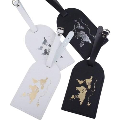 1Set PU Leather Luggage Tag Passport Case Wallet for Couples Honeymoon Wedding Gift Travel Organizer