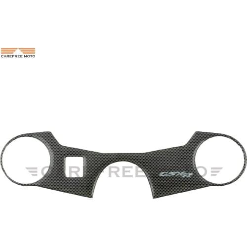 1 Pcs Motorcycle Sticker Top Triple Clamp Yoke Carbon Fiber Pattern case for SUZUKI GSXR1000 GSXR 1000 2005 2006 K5