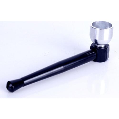 Quality Metal Pipes Portable Tobacco Pipe Smoking Pipe Gift Mill Smoke Narguile Grinder Smoking Set Cigarette Holder