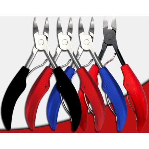 Nail Clippers Scissors Dead Skin Remover Toe Thick Nails Ingrown Toenails Cuticle Cutter Professional Nail Manicure Trimmer Tool