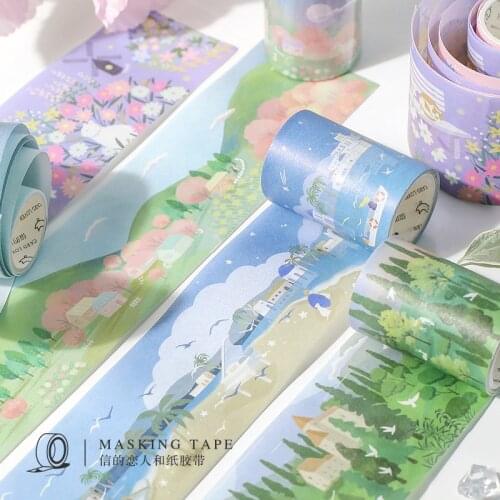 Washi Tape Forest Plants Floral Animals Decorative Tape For Scrapbooks Journals Diy Decor And Craft