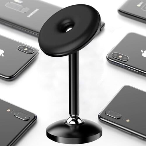 Magnetic Metal Phone Holder Stand Car Mobile Cellphone Air Vent Universal Mount Magnet GPS For iPhone 12 Pro Max Xiaomi Huawei