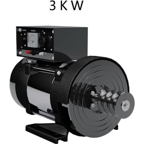 Small Diesel Generator Set 3Kw Kw Single Phase 220V Gasoline Single Copper Household Air Conditioner Refrigerator