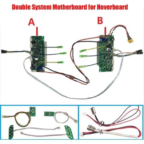 Hoverboard Double System Control Circuit Board Motherboard PCB Mainboard for 2 Wheel Self Balancing Electric Scooter Replacement