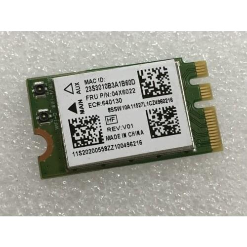 SSEA New Wifi Bluetooth4.0 Wireless Card for Atheros QCNFA335 NGFF Wireless Card for Lenovo G40-30 45 70 B50 V1000 FRU:04X6022