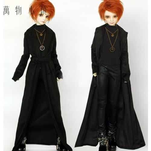 New Handsome God Of Death Robes/Coat For Uncle SD17 /1/3 DZ AS BJD Doll Clothes