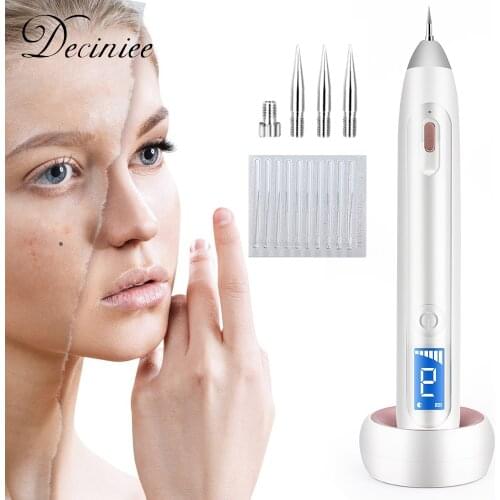 Portable Beauty Equipment Skin Tag Remover Pen Multi Speed Level Adjustable Home Usage Skin Tag Removal Device USB Charging LCD