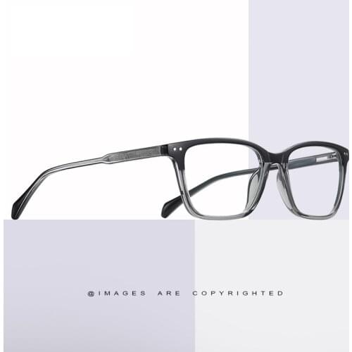 Zenni TR 90 Rectangle Clear Eyeglasses Progressive transparency Glasses Frame Prescription Glasses Men and Women