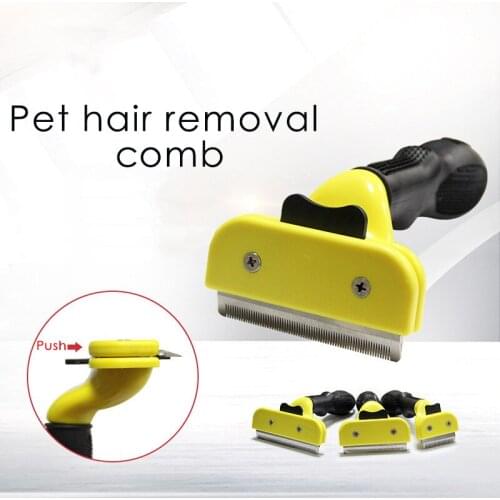 Pet Hair shedding Comb Pet Dog Cat Brush Grooming Tool Hair Removal Comb For Dogs Cats Supply Hair Combs