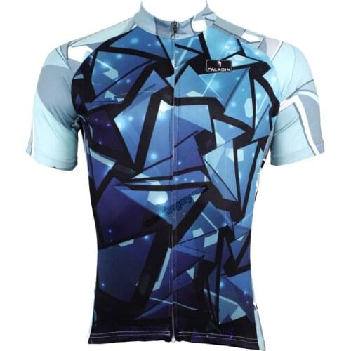 Blue Glass classic cycling summer mountain bike jerseys short sleeve MTB personalised XXXL for mens