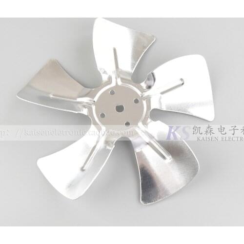 Diameter 140mm*25mm Five-leaf high temperature resistance Corrosion-resistant aluminum alloy Oven motor fan axial flow vane