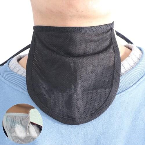 1pcs Tracheal Cannula Shield Tracheostomy Tube Wind Cap Dust Cover Black White Tracheostomy Tube Cover Permeability Comfortable