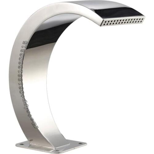 Water curtain pat bath,Arc hook groove bath,SPA impact bath,Swimming pool equipment,water curtain waterfall,factory direct sales