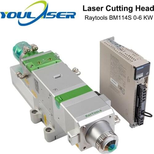Raytools BM114S 0-6 KW Auto Focusing Fiber Laser Cutting Head for Metal Cutting