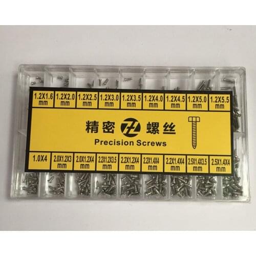 Iron ordinary cross back cover watch screw watch accessories cross screw set for the back cover of the watch